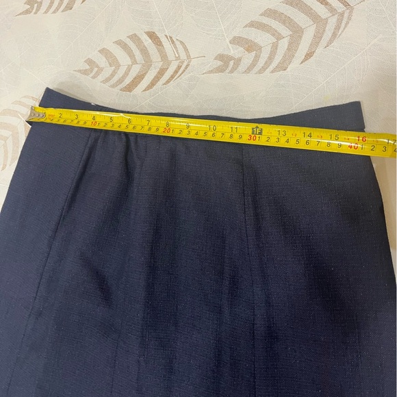 Elegant Navy Blue Women's Skirt - Picture 5 of 7